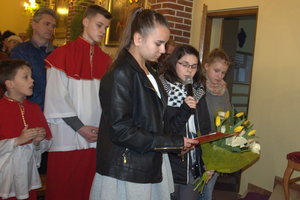 Życzenia Wielkiego Czwartku w parafii Garbów - cukrownia 2017